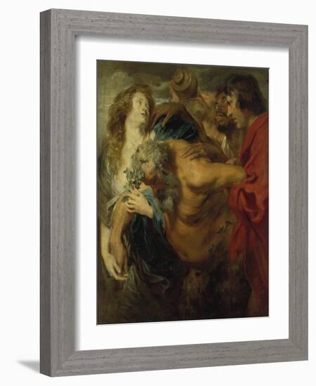 Drunken Silen, C. 1620-Sir Anthony Van Dyck-Framed Giclee Print