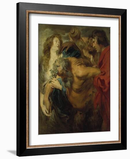 Drunken Silen, C. 1620-Sir Anthony Van Dyck-Framed Giclee Print