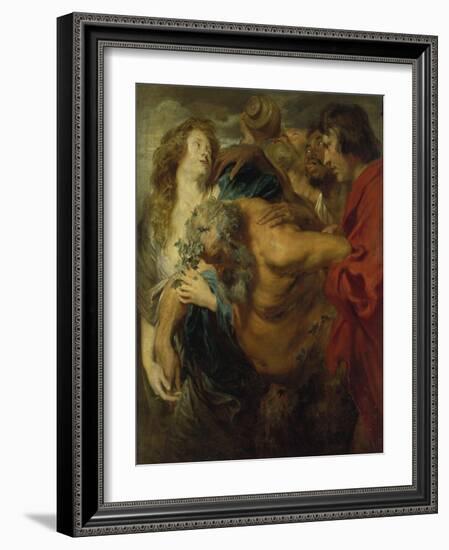 Drunken Silen, C. 1620-Sir Anthony Van Dyck-Framed Giclee Print