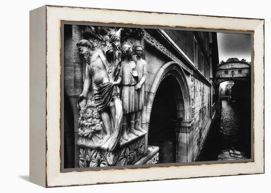 Drunkenness of Noahae on the Corner of the Dogeaes Palace Leading to the Aeponte Dei Sospiriae-Simon Marsden-Framed Premier Image Canvas