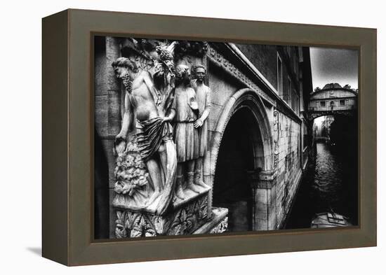 Drunkenness of Noahae on the Corner of the Dogeaes Palace Leading to the Aeponte Dei Sospiriae-Simon Marsden-Framed Premier Image Canvas