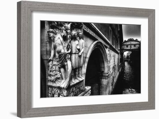 Drunkenness of Noahae on the Corner of the Dogeaes Palace Leading to the Aeponte Dei Sospiriae-Simon Marsden-Framed Giclee Print