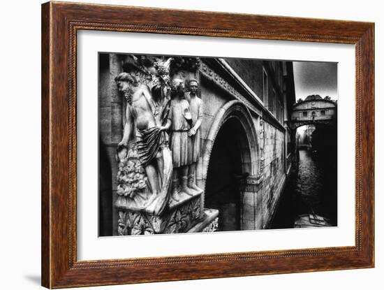 Drunkenness of Noahae on the Corner of the Dogeaes Palace Leading to the Aeponte Dei Sospiriae-Simon Marsden-Framed Giclee Print