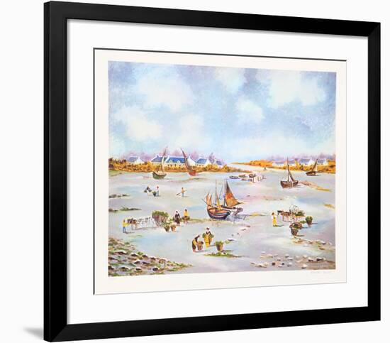 Dry Dock-Claude Tabet-Framed Limited Edition