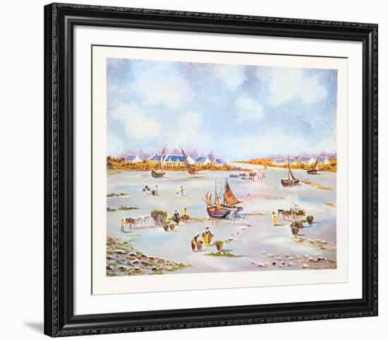 Dry Dock-Claude Tabet-Framed Limited Edition