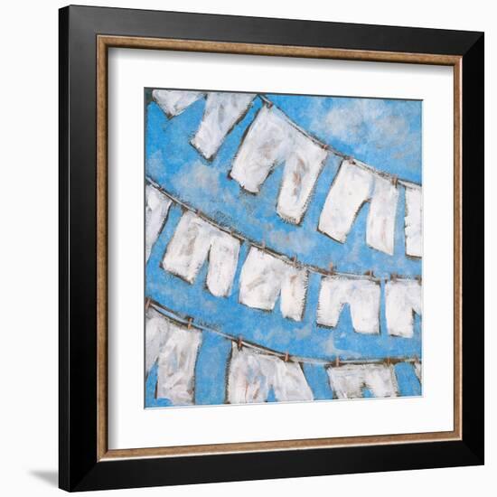 Dry Linen I-Kingsley-Framed Art Print