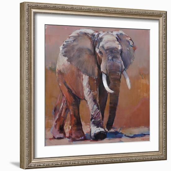 Dry Season, Loisaba-Mark Adlington-Framed Giclee Print