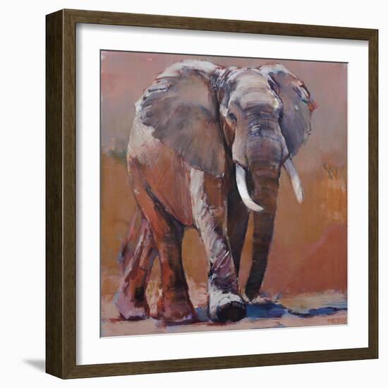 Dry Season, Loisaba-Mark Adlington-Framed Giclee Print