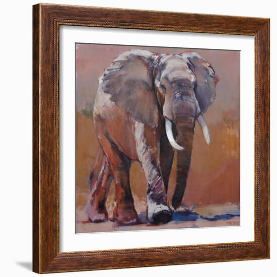 Dry Season, Loisaba-Mark Adlington-Framed Giclee Print