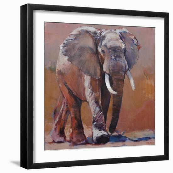 Dry Season, Loisaba-Mark Adlington-Framed Giclee Print