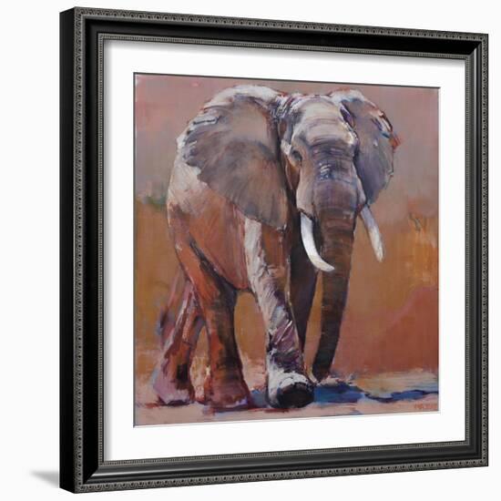 Dry Season, Loisaba-Mark Adlington-Framed Giclee Print