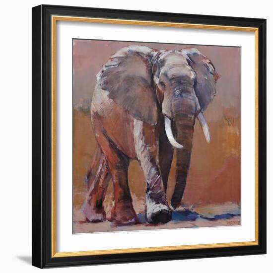 Dry Season, Loisaba-Mark Adlington-Framed Giclee Print