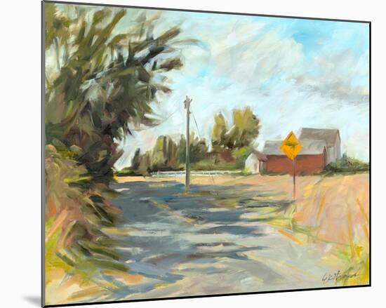 Dry Slough Road-Kris Ekstrand-Mounted Premium Giclee Print