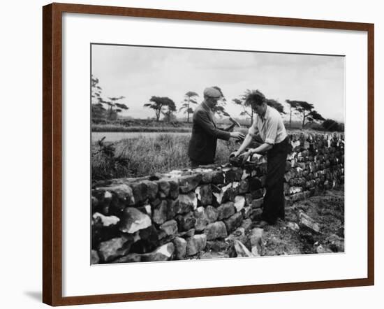 Dry Stone Walling-null-Framed Photographic Print