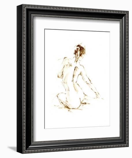 Drybrush Figure Study I-Ethan Harper-Framed Premium Giclee Print