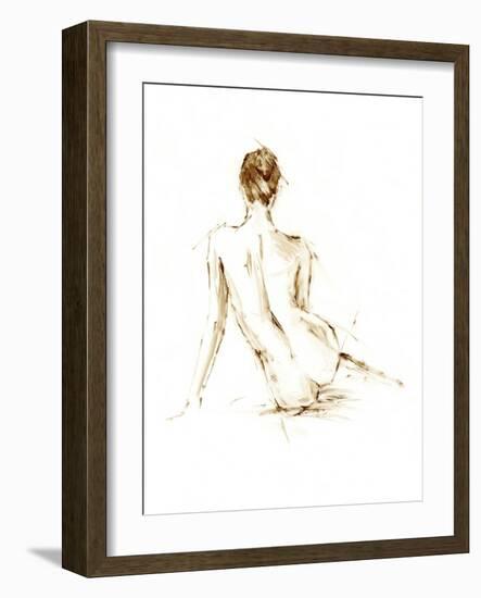 Drybrush Figure Study II-Ethan Harper-Framed Art Print