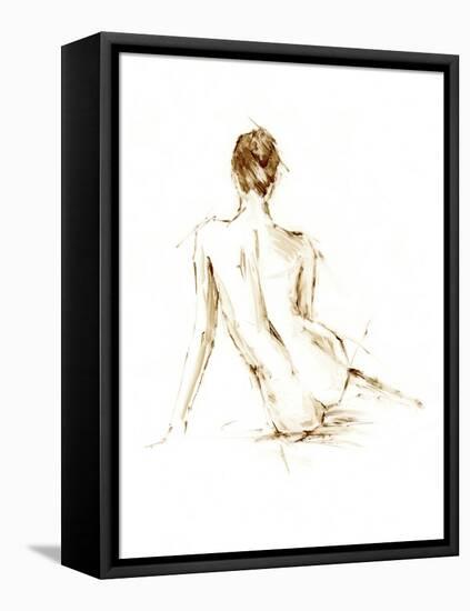 Drybrush Figure Study II-Ethan Harper-Framed Stretched Canvas