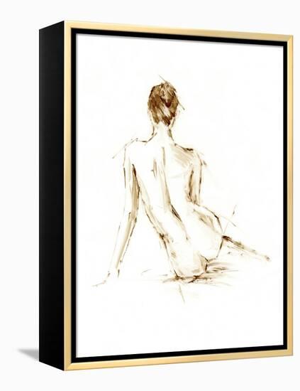 Drybrush Figure Study II-Ethan Harper-Framed Stretched Canvas