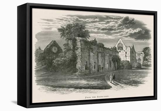 Dryburgh Abbey, from the South-East-Alexander Francis Lydon-Framed Premier Image Canvas