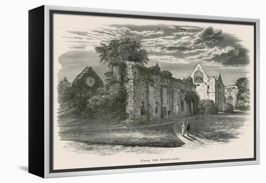 Dryburgh Abbey, from the South-East-Alexander Francis Lydon-Framed Premier Image Canvas