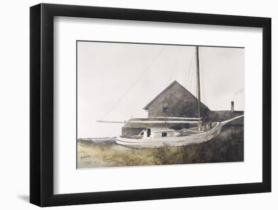 Drydocked-Ray Hendershot-Framed Art Print