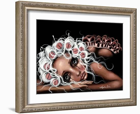 Dryin� the Dishes-Angelina Wrona-Framed Art Print