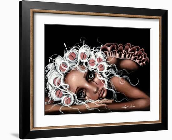 Dryin� the Dishes-Angelina Wrona-Framed Art Print