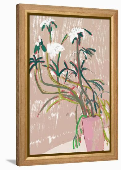 Drying Flower-Little Dean-Framed Premier Image Canvas