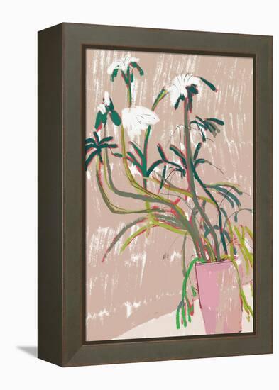 Drying Flower-Little Dean-Framed Premier Image Canvas