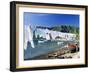 Drying Laundry on the Beach, St. Lucia-Angelo Cavalli-Framed Photographic Print
