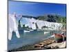 Drying Laundry on the Beach, St. Lucia-Angelo Cavalli-Mounted Photographic Print