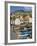 Drying Salt Cod (Bacalhau) and Fishing Boats in the Coast Harbour of Camara De Lobos, Portugal-Neale Clarke-Framed Photographic Print