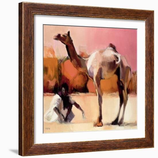 Dsu and Said, Rann of Kutch, 1996-Mark Adlington-Framed Giclee Print