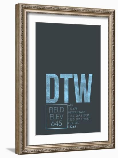 DTW ATC-08 Left-Framed Giclee Print