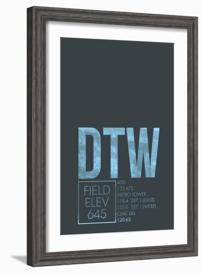 DTW ATC-08 Left-Framed Giclee Print