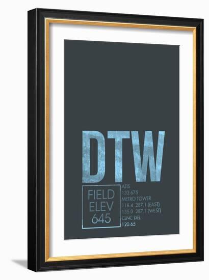 DTW ATC-08 Left-Framed Giclee Print