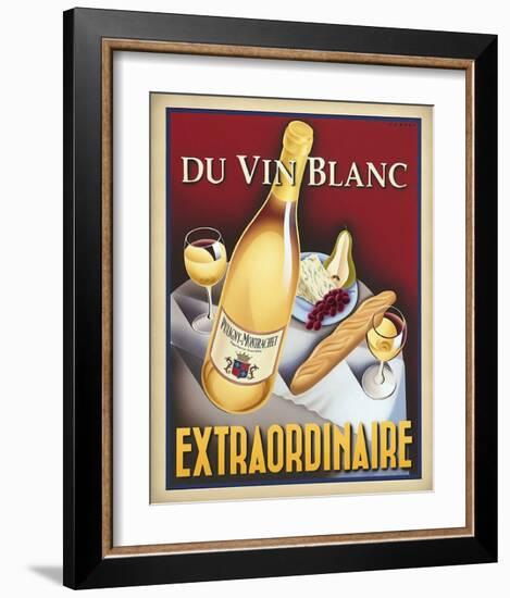 Du Vin Blanc Extraordinaire-Steve Forney-Framed Art Print