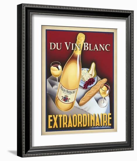 Du Vin Blanc Extraordinaire-Steve Forney-Framed Art Print