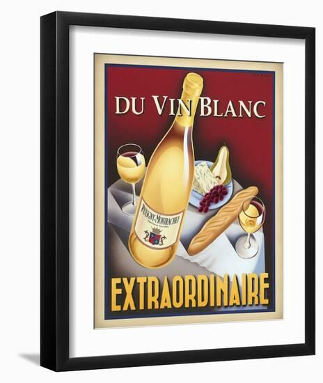 Du Vin Blanc Extraordinaire-Steve Forney-Framed Art Print