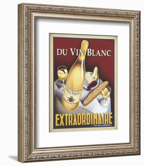 Du Vin Blanc Extraordinaire-Steve Forney-Framed Art Print