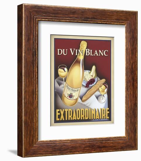 Du Vin Blanc Extraordinaire-Steve Forney-Framed Art Print