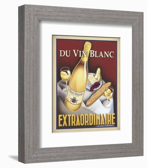 Du Vin Blanc Extraordinaire-Steve Forney-Framed Art Print