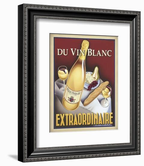 Du Vin Blanc Extraordinaire-Steve Forney-Framed Art Print