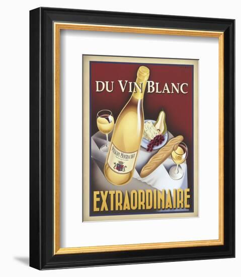 Du Vin Blanc Extraordinaire-Steve Forney-Framed Art Print