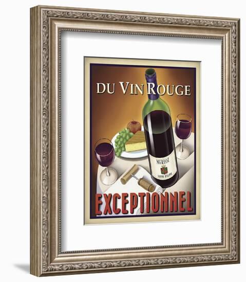 Du Vin Rouge Exceptionnel-Steve Forney-Framed Giclee Print