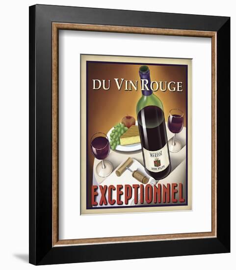 Du Vin Rouge Exceptionnel-Steve Forney-Framed Giclee Print