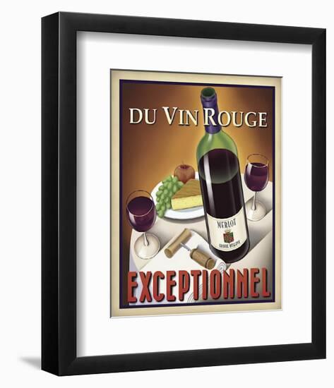 Du Vin Rouge Exceptionnel-Steve Forney-Framed Giclee Print