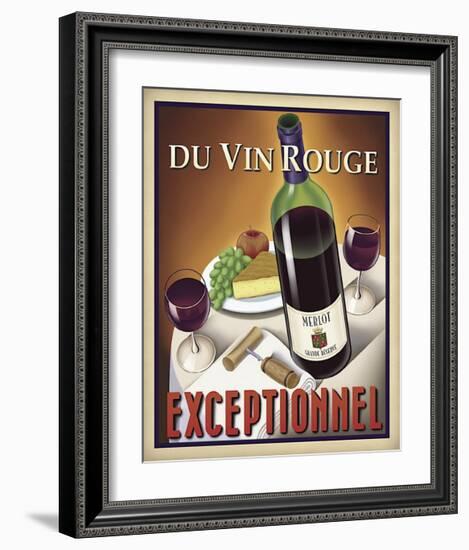 Du Vin Rouge Exceptionnel-Steve Forney-Framed Giclee Print