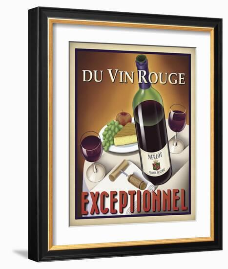 Du Vin Rouge Exceptionnel-Steve Forney-Framed Giclee Print