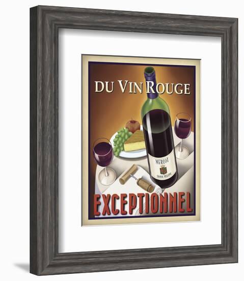 Du Vin Rouge Exceptionnel-Steve Forney-Framed Art Print